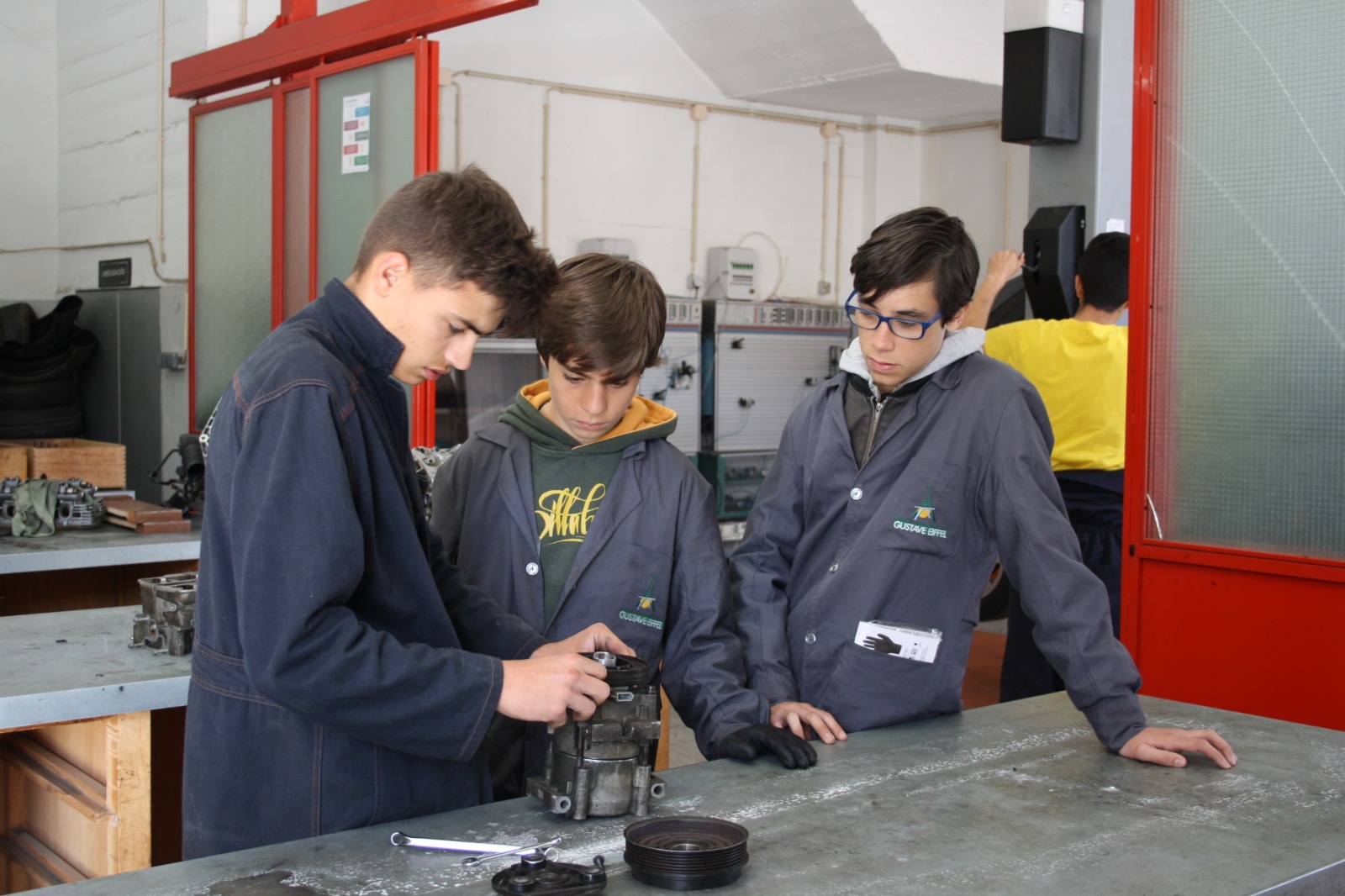 Alunos da Gustave Eiffel