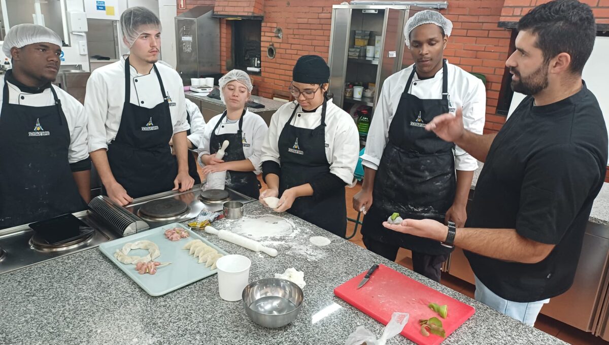Aula prática de Cozinha e Restauração