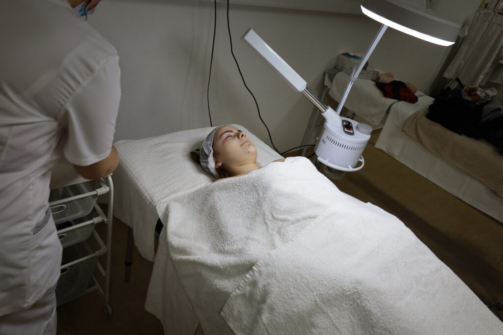 Aula prática de Esteticista
