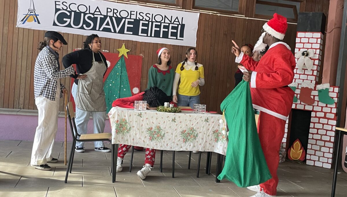 Peça de teatro de Natal dos alunos